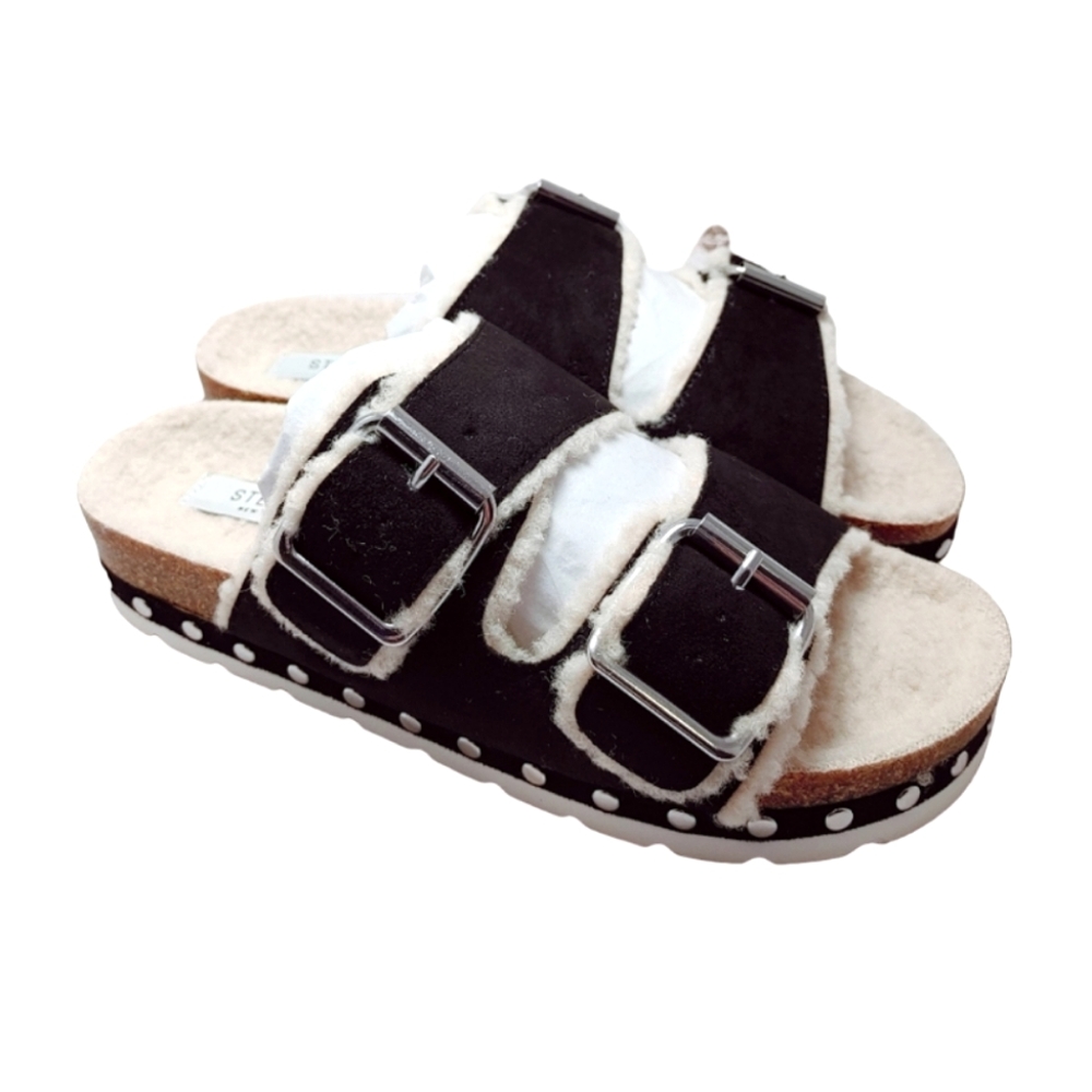 STEVEN New York Stessi Studded Slide Sandal